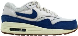 Nike  Air Max 1 Essential Light Bone (W) Light Bone/Brigade Blue-Sail-Gum Medium Brown (599820-019)