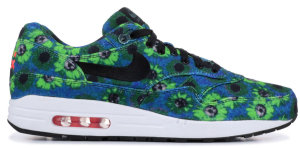 Nike Air Max 1 Floral Mowabb Volt Oil Grey/Oil Grey-Volt-Cargo Khaki (858876-002)