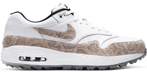 Nike Air Max 1 Golf Snakeskin White/Atmosphere Grey (CI6876-101)