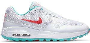 Nike Air Max 1 Golf Watermelon White/Hot Punch-Aurora Green (CI7576-103)