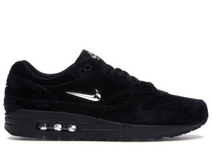 Nike Air Max 1 Jewel Black Chrome Black/Chrome-Black (918354-005)
