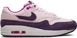 Nike Air Max 1 Light Soft Pink Grand Purple (W) Light Soft Pink/Hyper Violet-Summit White-Grand Purple (319986-610)