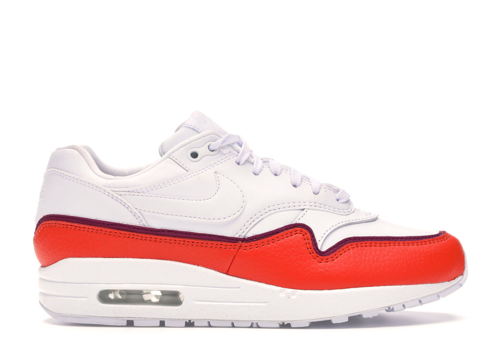 Nike Air Max 1 Liner White Red (W) White/Red (881101-102)