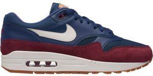 Nike Air Max 1 Navy Team Red Navy/Sail-Team Red-Gum Light Brown (AH8145-400)