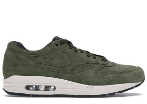 Nike Air Max 1 Olive Canvas Suede Olive Canvas/Sequoia-Light Bone-Olive Canvas (875844-301)