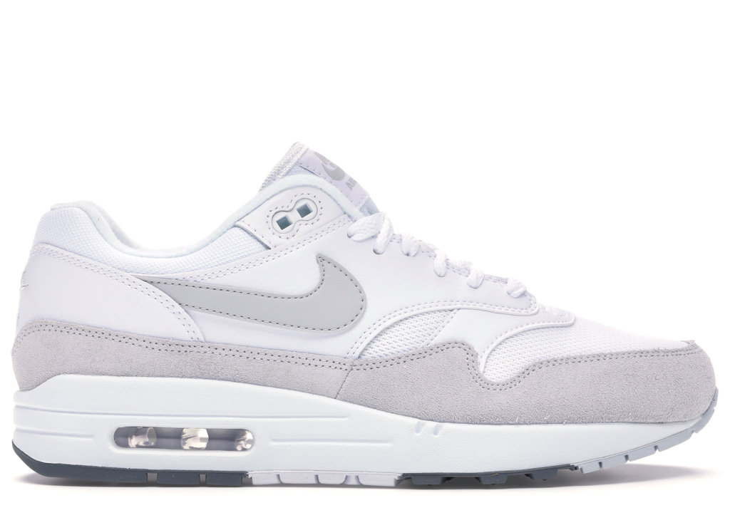 Nike Air Max 1 White Pure Platinum White/Pure Platinum-Cool Grey (AH8145-110)