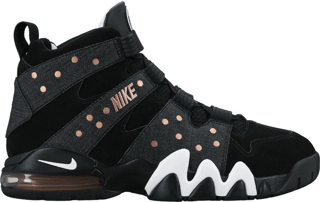 Nike Air Max 2 CB 94 Black Denim Black/White-Metallic Red Bronze (305440-004)