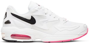 Nike  Air Max 2 Light White Black Pink White/Black-Court Purple-Hyper Pink (AO1741-107)