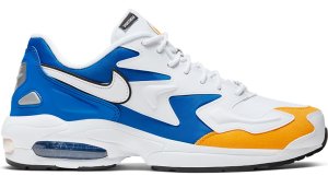 Nike  Air Max 2 Light Windbreaker White/University Gold-Game Royal-White (BV0987-102)