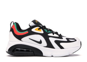 Nike Air Max 200 Rasta (GS) White/Bright Crimson-University Gold-Black (AT5627-100)