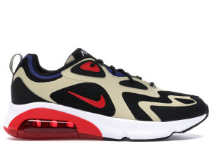 Nike  Air Max 200 Team Gold University Red Black Team Gold/University Red-Black-White-Deep Royal Blue (AQ2568-700)