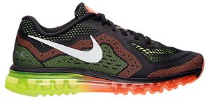 Nike Air Max 2014 Black Orange Volt Black/Sail-Atomic Orange-Volt (621077-018)
