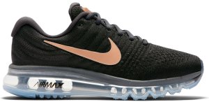 Nike  Air Max 2017 Black Metallic Red Bronze (W) Black/Metallic Red Bronze-Dark Grey (849560-008)