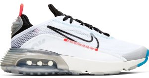 Nike Air Max 2090 Pure Platinum (GS) White/Pure Platinum-Bright Crimson-Black (CJ4066-100)