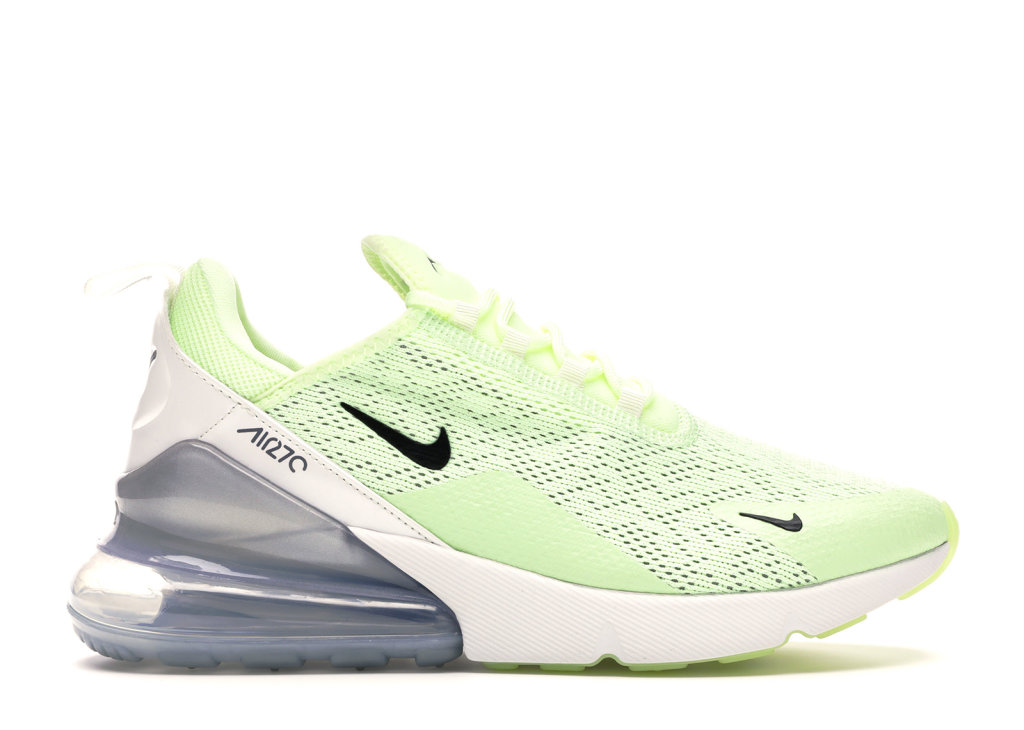 Nike Air Max 270 Barely Volt (W) Barely Volt/Summit White/Metallic Silver (CI9909-700)