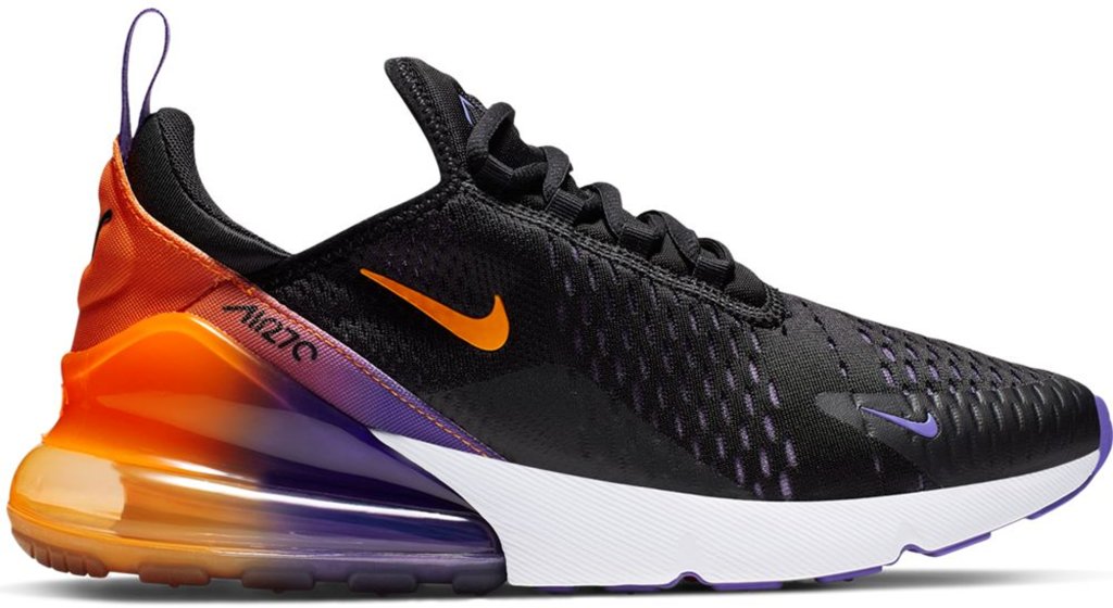 Nike Air Max 270 Black Gradient Black/Orange-Purple (CN7077-081)