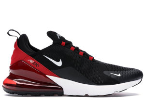 Nike Air Max 270 Black Black University Red Anthracite White (AH8050-022)