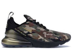 Nike Air Max 270 Doernbecher (2018) Black/Metallic Gold-Medium Olive-Fauna Brown-Desert (BV7112-001)