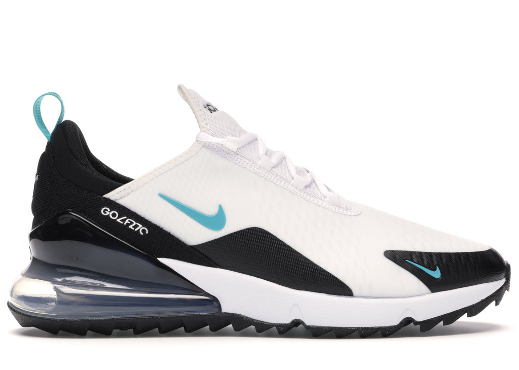Nike Air Max 270 Golf White Dusty Cactus White/Black-Metallic Silver-Dusty Cactus (CK6483-100)