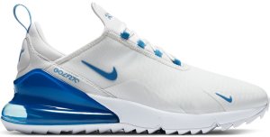 Nike  Air Max 270 Golf White University Blue Metallic Summit White/White-University Blue-Coast (CK6483-101)