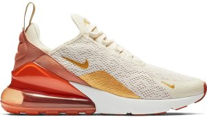 Nike Air Max 270 Light Cream Terra Blush (W) Light Cream/Terra Blush-Dusty Peach-Metallic Gold (AH6789-203)