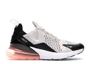Nike Air Max 270 Platinum Coral (GS) Platinum Tint/Black-White-Bleached Coral (943346-005)