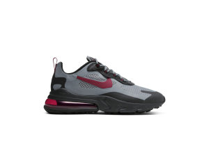 Nike  Air Max 270 React Cool Grey Black/Cool Grey/Noble Red (CT3135-001)