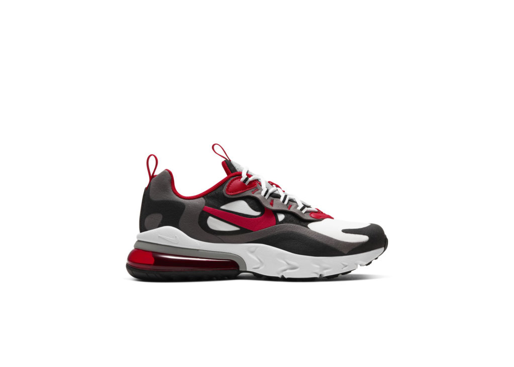 Nike Air Max 270 React Iron Grey (GS) Iron Grey/Black/White (BQ0103-011)