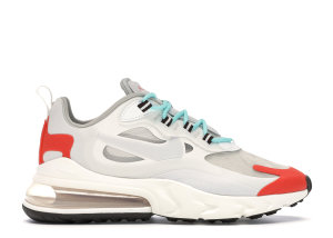 Nike Air Max 270 React Light Beige Chalk (W) Light Beige Chalk/Summit White/Team Orange (AT6174-200)