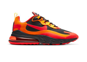 Nike  Air Max 270 React Magma Black/Speed Yellow/Magma Orange (CZ9267-001)