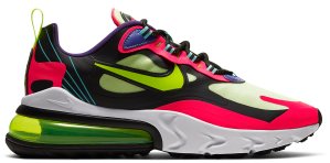 Nike  Air Max 270 React Parachute Black/Pink-Green-Purple (CU4705-001)