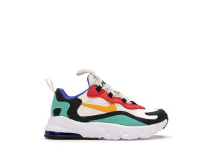 Nike  Air Max 270 React Phantom Multi-Color (TD) Phantom/University Gold-University Red-Black-Kinetic Green-Hyper Royal (CD2654-001)