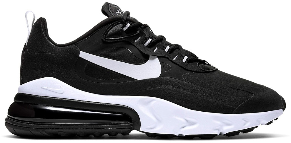 Nike Air Max 270 React Punk Rock Black/Black/White (AO4971-004)