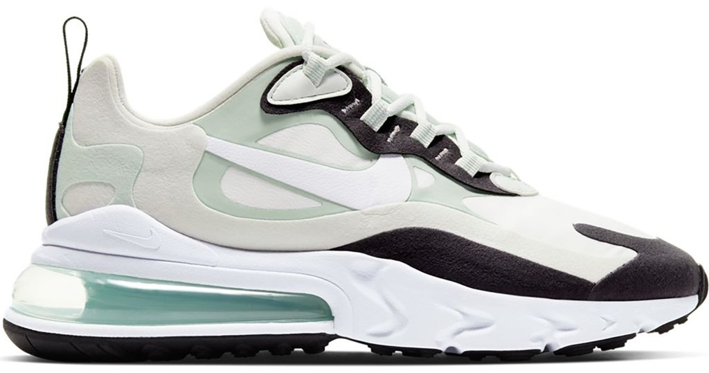 Nike Air Max 270 React Spruce Aura (W) Spruce Aura/Pistachio Frost-Black-White (CI3899-001)