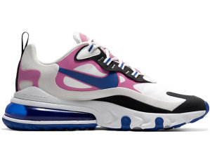 Nike Air Max 270 React Summit White (W) Black/Summit White/Hyper Blue (CI3899-100)