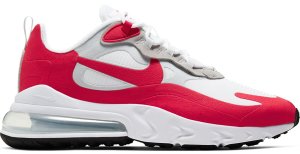 Nike Air Max 270 React White University Red White/Pure Platinum-Black-University Red (CW2625-100)