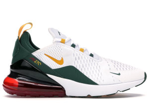 Nike Air Max 270 Seattle Home White/University Gold-Fir-Gym Red (CD7786-100)