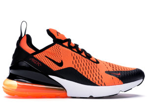 Nike  Air Max 270 Total Orange Black Total Orange/Black-White-Chile Red (BV2517-800)