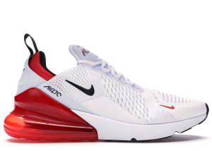 Nike Air Max 270 White Black University Red White/Black-University Red (BV2523-100)