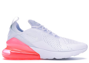 Nike Air Max 270 White Pack (Hot Punch) White/White-Hot Punch (AH8050-103)