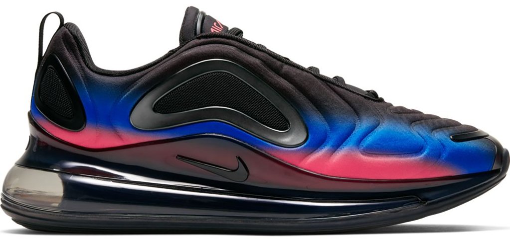 Nike Air Max 720 Black Flash Crimson Racer Blue Black/Flash Crimson-Racer Blue (AO2924-017)