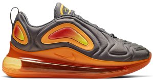 Nike Air Max 720 Black Fuel Orange (GS) Black/Black-Fuel Orange-Orange Pulse-Yellow Pulse (AQ3196-004)