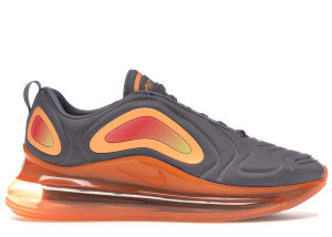 Nike Air Max 720 Black Fuel Orange Black/Black-Fuel Orange-Orange Pulse-Yellow Pulse (AO2924-006)