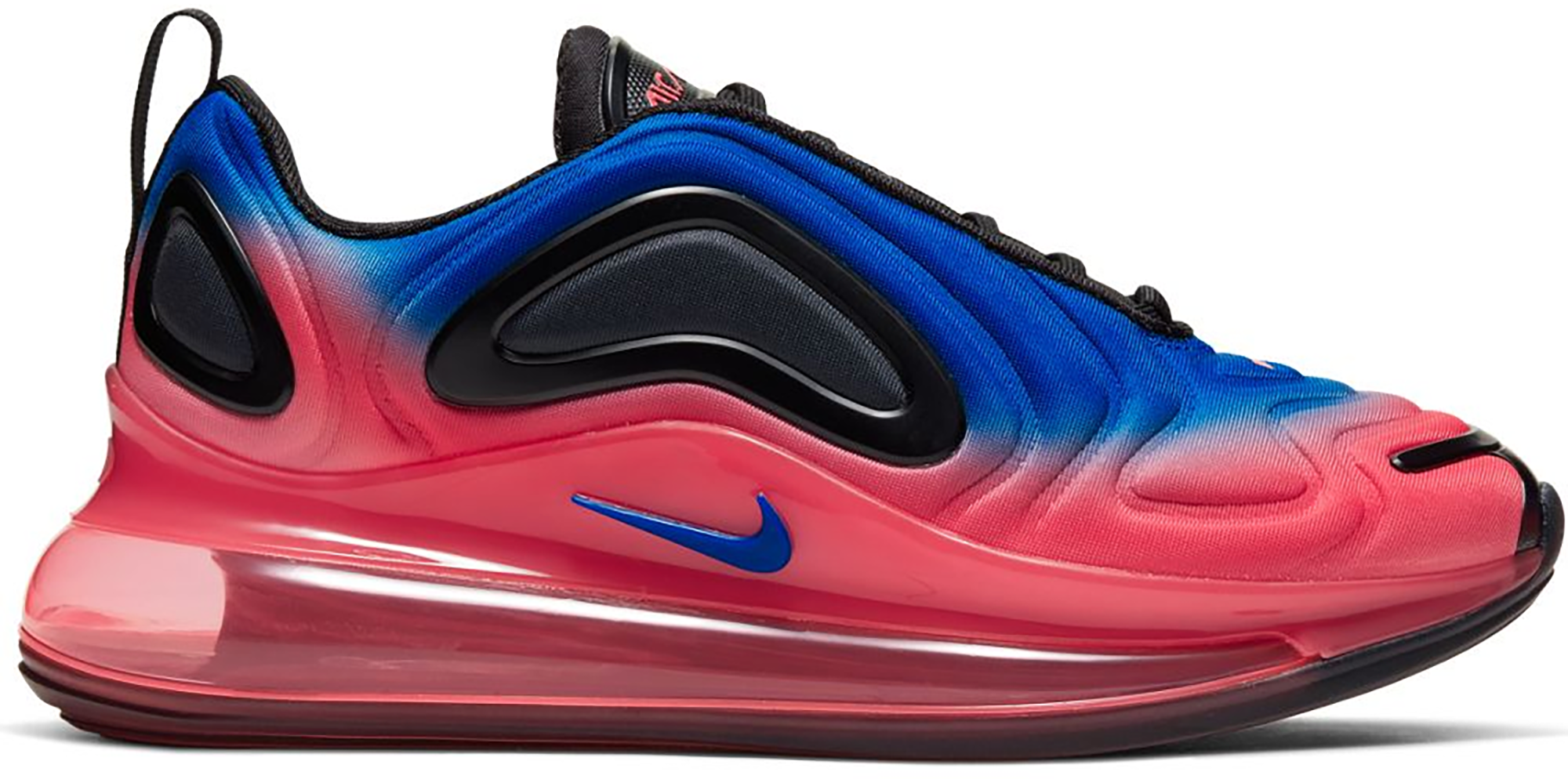 nike air max 720 black racer blue flash crimson