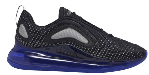 Nike Air Max 720 Pixel Black Blue Black/Black-Racer Blue-Reflect Silver (AO2924-013)