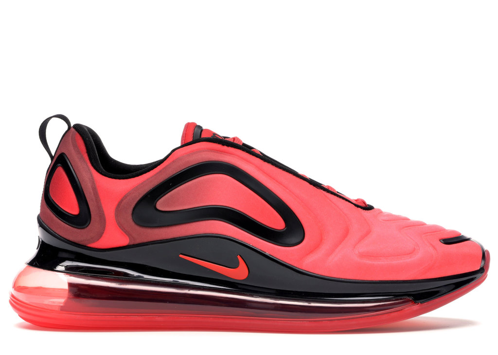 Nike Air Max 720 University Red Black Bright Crimson/Black-Ember Glow-Total Orange-Night Maroon (AO2924-600)