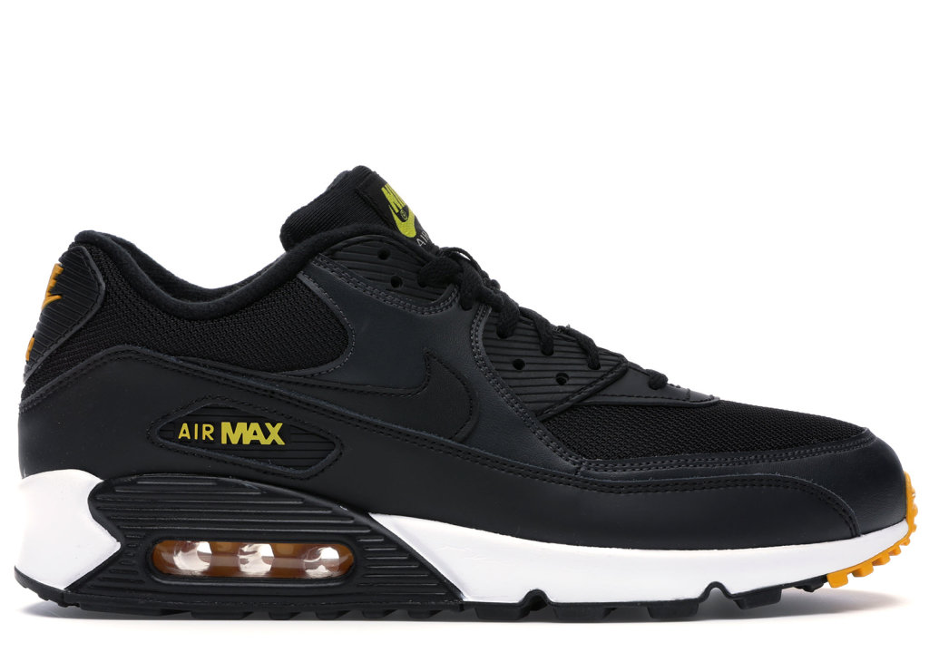 Nike Air Max 90 Black Amarillo Black/Anthracite-White-Amarillo (AJ1285-022)