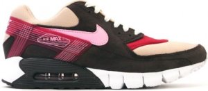 Nike Air Max 90 Current Huarache DQM Bacon Overcast/Perfect Pink-Dark Cinder (375576-261)