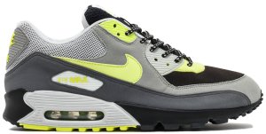 Nike Air Max 90 Dave White Neon Pack Medium Grey/White-Neutral Grey-Light Graphite (309299-014)