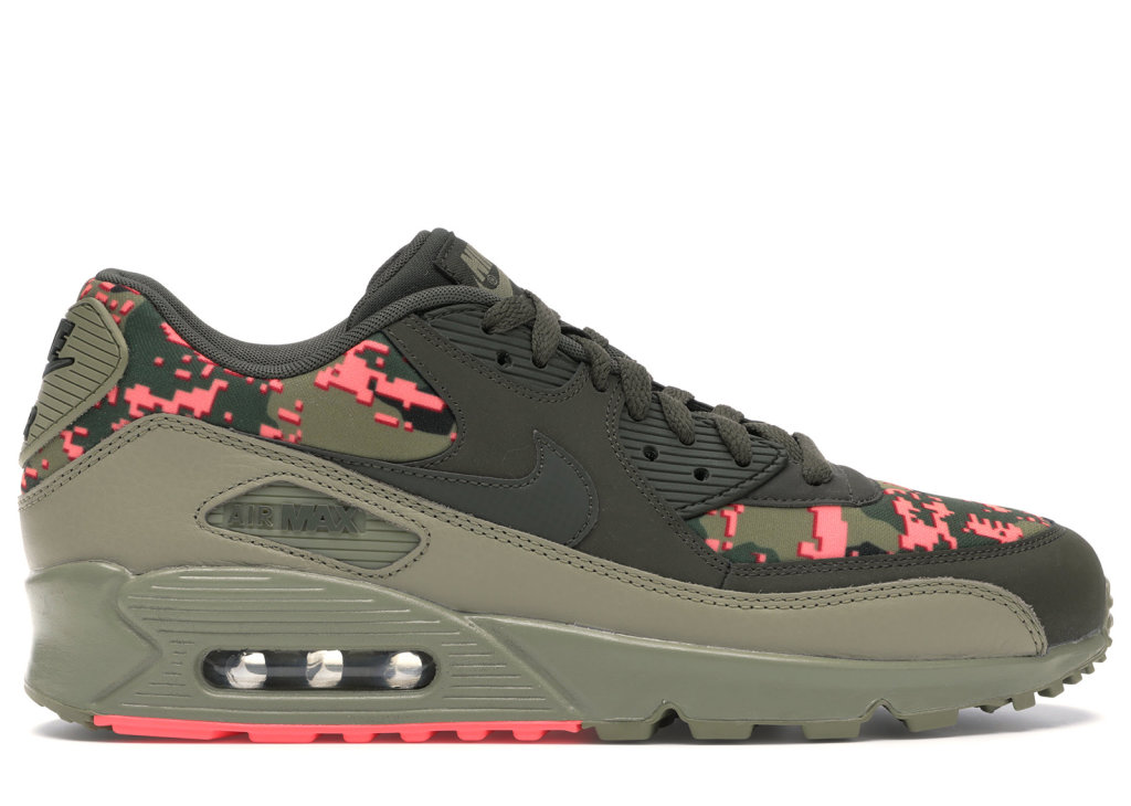 Nike Air Max 90 Digi Camo Olive Cargo Khaki/Cargo Khaki-Neutral Olive (AH8440-300)